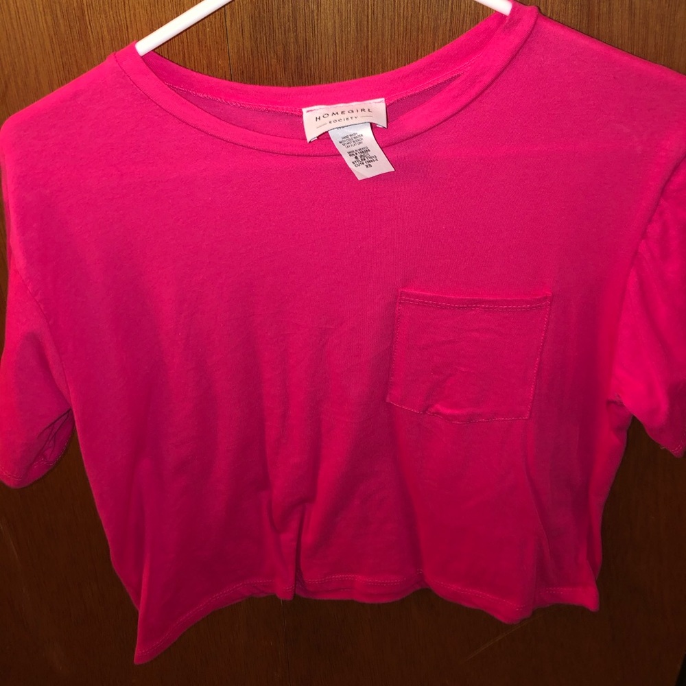 Homegirl Crop Top Tee